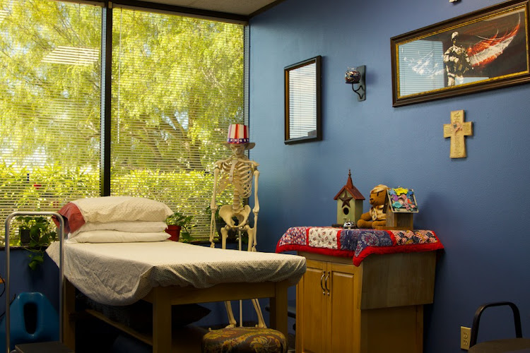 Inside Shull Physical Therapy Center treatment room